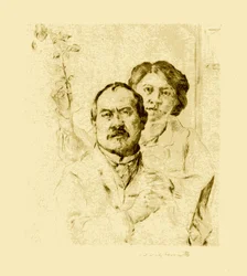 Autoportrait avec épouse